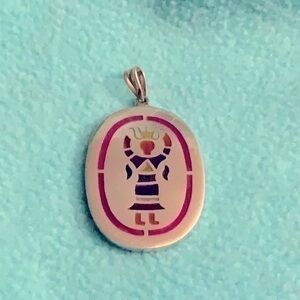 Vintage Taxco Silver Pendant 620
